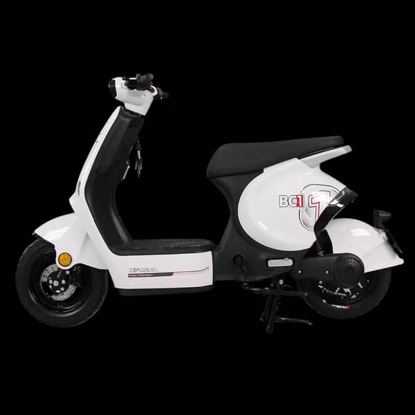 Xe đạp điện Before All BC1 màu trắng đen