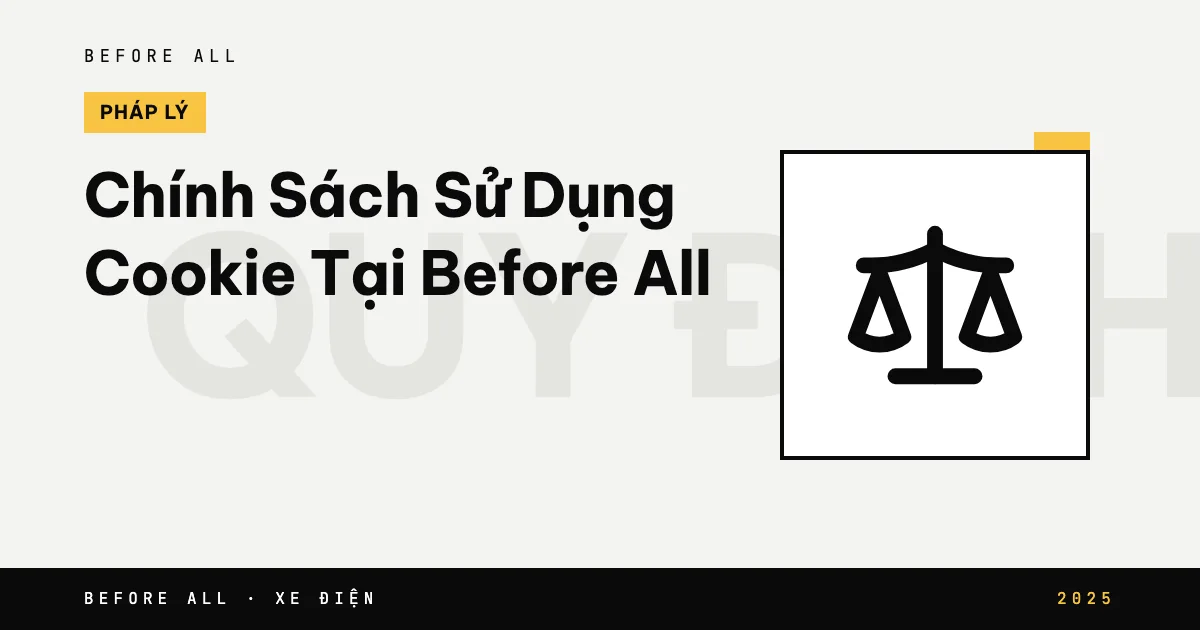 Chính Sách Sử Dụng Cookie Tại Before All