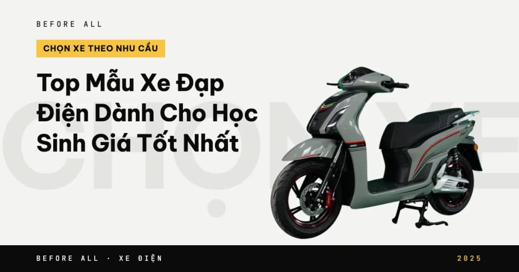 Top Mẫu Xe Đạp Điện Dành Cho Học Sinh Giá Tốt Nhất