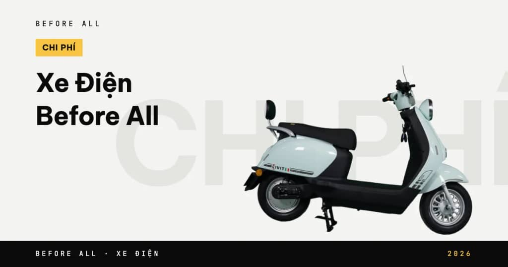 Xe Điện Before All - Xe Điện Tốt Nhất, Giá Rẻ Tại Việt Nam